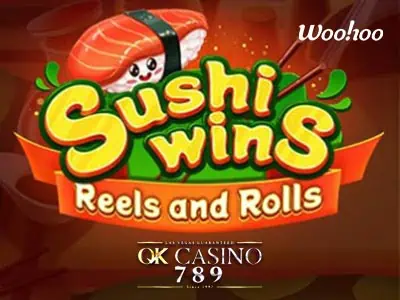 woohoo sushi wins reels and rolls